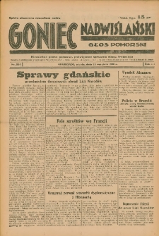 Goniec Nadwiślański: Głos Pomorski: Niezależne pismo poranne, poświęcone sprawom stanu średniego 1936.09.26 R.12 Nr224