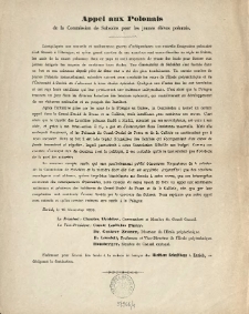 Appel aux Polonais de la Commission de Subsides pour les jeunes &eacute;l&egrave;ves polonais
