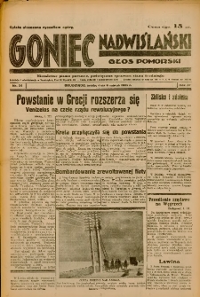 Goniec Nadwiślański: Głos Pomorski: Niezależne pismo poranne, poświęcone sprawom stanu średniego 1935.03.06 R.11 Nr54