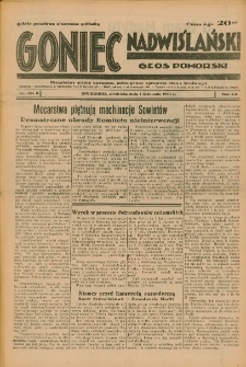 Goniec Nadwiślański: Głos Pomorski: Niezależne pismo poranne, poświęcone sprawom stanu średniego 1936.11.01 R.12 Nr255A