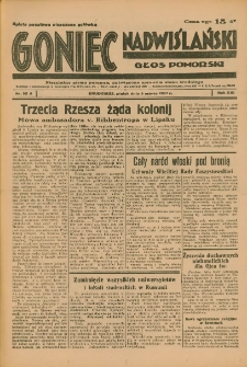 Goniec Nadwiślański: Głos Pomorski: Niezależne pismo poranne, poświęcone sprawom stanu średniego 1937.03.05 R.13 Nr52A