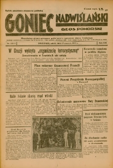 Goniec Nadwiślański: Głos Pomorski: Niezależne pismo poranne, poświęcone sprawom stanu średniego 1937.06.12 R.13 Nr132A