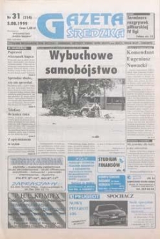 Gazeta Średzka 1999.08.05 Nr31(214)