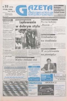 Gazeta Średzka 1999.08.19 Nr33(216)