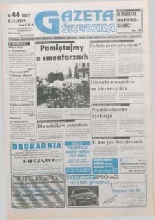 Gazeta Średzka 1999.11.04 Nr44(227)
