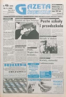 Gazeta Średzka 1999.11.18 Nr46(229)