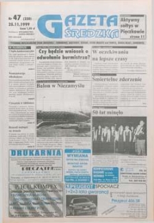 Gazeta Średzka 1999.11.25 Nr47(230)