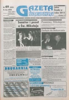 Gazeta Średzka 1999.12.09 Nr49(232)