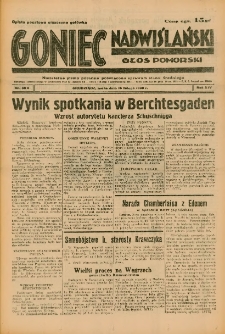 Goniec Nadwiślański: Głos Pomorski: Niezależne pismo poranne, poświęcone sprawom stanu średniego 1938.02.16 R.14 Nr38A