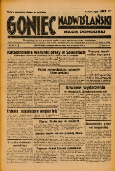 Goniec Nadwiślański: Głos Pomorski: Niezależne pismo poranne, poświęcone sprawom stanu średniego 1938.04.10/09 R.14 Nr83A