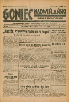 Goniec Nadwiślański: Głos Pomorski: Niezależne pismo poranne, poświęcone sprawom stanu średniego 1938.07.03/02 R.14 Nr149A
