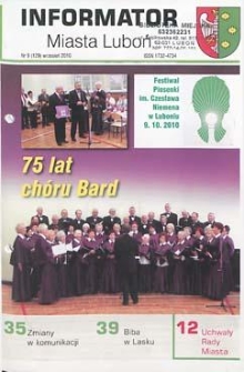 Informator Miasta Luboń 2010.09 Nr9(129)