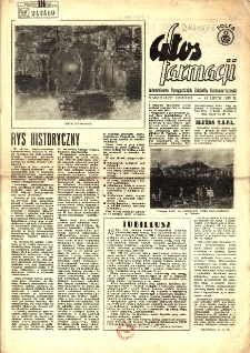 Głos Farmacji: jednodni&oacute;wka Starogardzkich Zakład&oacute;w Farmaceutycznych