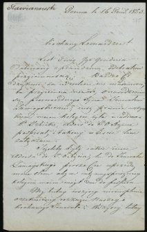 List od Sławianowskiego Michała