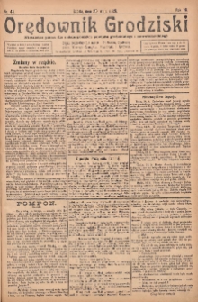 Orędownik Grodziski: niezależne pismo dla rodzin polskich powiatu grodziskiego i nowotomyskiego : organ centralny dla miast: Grodziska, Opalenicy, Buku, Nowego Tomyśla, Zbaszynia i Lw&oacute;wka 1925.05.30 R.7 Nr43