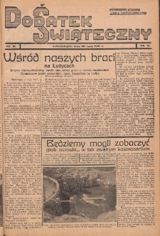 Dodatek Świąteczny: tygodniowy dodatek do Gońca Nadwiślańskiego 1937.05.30 Nr21