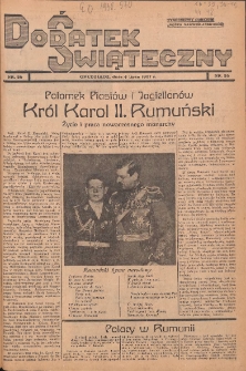 Dodatek Świąteczny: tygodniowy dodatek do Gońca Nadwiślańskiego 1937.07.04 Nr26