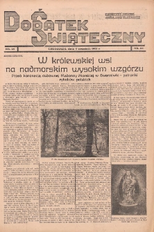 Dodatek Świąteczny: tygodniowy dodatek do Gońca Nadwiślańskiego 1937.09.05 Nr35