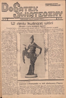 Dodatek Świąteczny: tygodniowy dodatek do Gońca Nadwiślańskiego 1937.09.12 Nr36