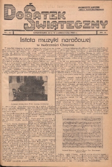 Dodatek Świąteczny: tygodniowy dodatek do Gońca Nadwiślańskiego 1937.08.17 Nr41