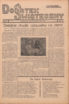 Dodatek Świąteczny: tygodniowy dodatek do Gońca Nadwiślańskiego 1937.10.24 Nr43