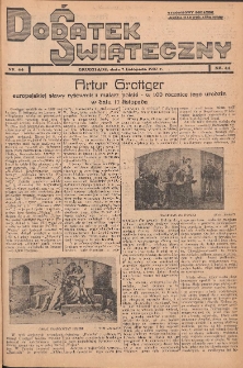 Dodatek Świąteczny: tygodniowy dodatek do Gońca Nadwiślańskiego 1937.11.07 Nr44