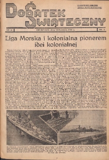 Dodatek Świąteczny: tygodniowy dodatek do Gońca Nadwiślańskiego 1938.04.10 Nr11
