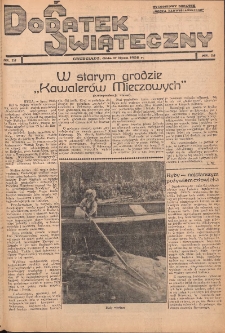 Dodatek Świąteczny: tygodniowy dodatek do Gońca Nadwiślańskiego 1938.07.17 Nr25