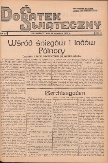 Dodatek Świąteczny: tygodniowy dodatek do Gońca Nadwiślańskiego 1938.08.25 Nr34