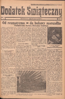Dodatek Świąteczny: tygodniowy dodatek do Gońca Nadwiślańskiego 1939.03.26 Nr13