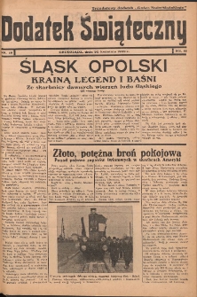 Dodatek Świąteczny: tygodniowy dodatek do Gońca Nadwiślańskiego 1939.04.30 Nr18
