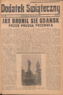 Dodatek Świąteczny: tygodniowy dodatek do Gońca Nadwiślańskiego 1939.05.21 Nr21