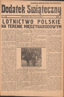 Dodatek Świąteczny: tygodniowy dodatek do Gońca Nadwiślańskiego 1939.06.11 Nr24