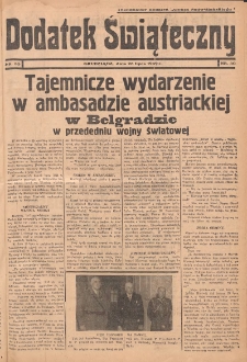 Dodatek Świąteczny: tygodniowy dodatek do Gońca Nadwiślańskiego 1939.07.23 Nr30