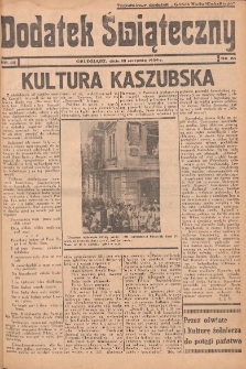 Dodatek Świąteczny: tygodniowy dodatek do Gońca Nadwiślańskiego 1939.08.13 Nr33
