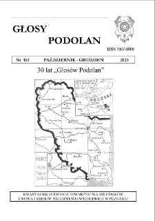 Głosy Podolan nr163