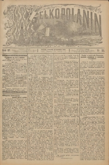 Wielkopolanin 1909.01.28 R.27 Nr22