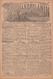 Wielkopolanin 1909.03.30 R.27 Nr72