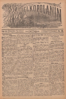 Wielkopolanin 1909.04.16 R.27 Nr86