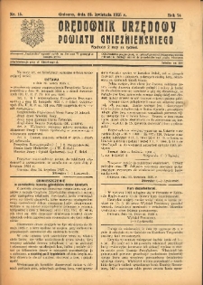 Orędownik Urzędowy Powiatu Gnieźnieńskiego: wychodzi 2 razy na tydzień 1925.04.23 R.74 Nr15