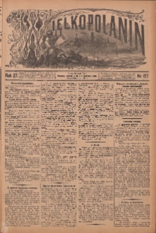 Wielkopolanin 1909.06.06 R.27 Nr127