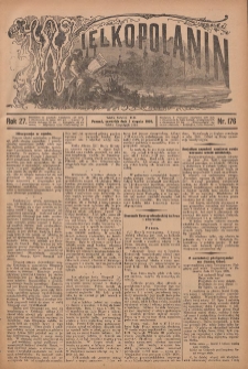 Wielkopolanin 1909.08.05 R.27 Nr176