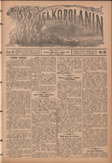 Wielkopolanin 1909.08.11 R.27 Nr181