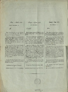 Księgarnia i Dom Komisowy Polski Hektora Bossange Sp. i Eustachego Januszkiewicza w Paryżu w l. 1833-1835. Teka druk&oacute;w ulotnych nr 51. Sygn.38034