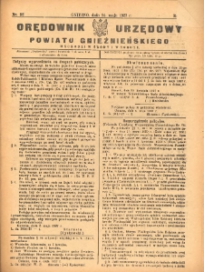 Orędownik Urzędowy Powiatu Gnieźnieńskiego: wychodzi w środy i soboty 1927.05.14 R.76 Nr32