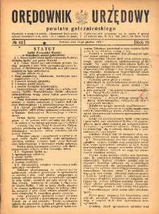 Orędownik Urzędowy Powiatu Gnieźnieńskiego: wychodzi w środy i soboty 1927.12.10 R.76 Nr92
