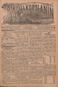 Wielkopolanin 1909.09.55 R.27 Nr219