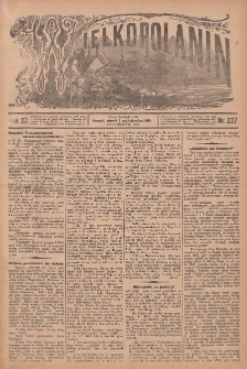 Wielkopolanin 1909.10.05 R.27 Nr227