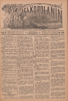Wielkopolanin 1909.10.08 R.27 Nr230