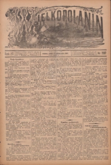 Wielkopolanin 1909.10.16 R.27 Nr237